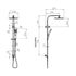 Sky Square Shower Rail Set