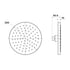 Matcha ABS Shower Head Only