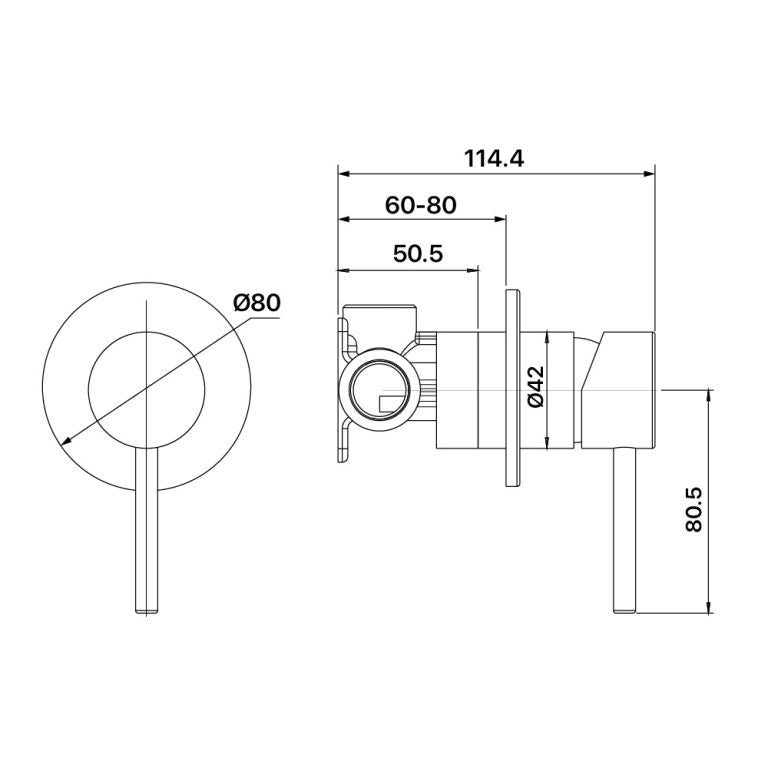 Anise Wall Mixer