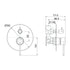 Anise Wall Diverter Mixer