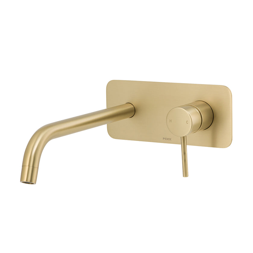 Anise Wall Plate Mixer With Spout