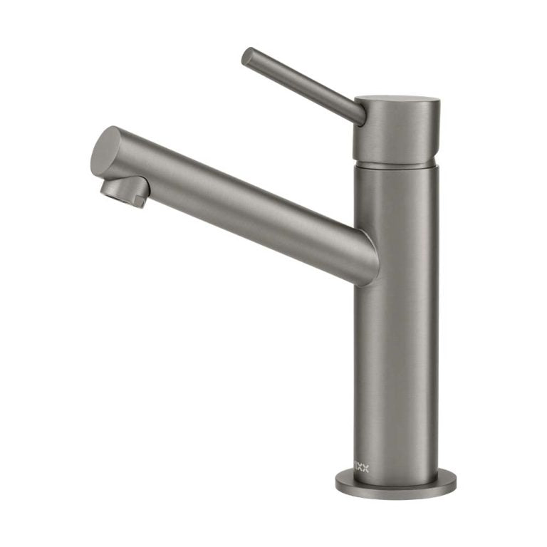 Anise Eco Basin Mixer Upswept Spout