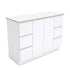 Fingerpull Floor Standing Gloss White Cabinet