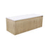 Alina Fluted Scandi Oak Wall Hung Cabinet