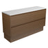 Amato Walnut Drawer Floor Standing Vanity