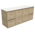 Edge Scandi Oak Wall Hung Cabinet