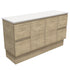 Edge Scandi Oak Floor Standing Cabinet