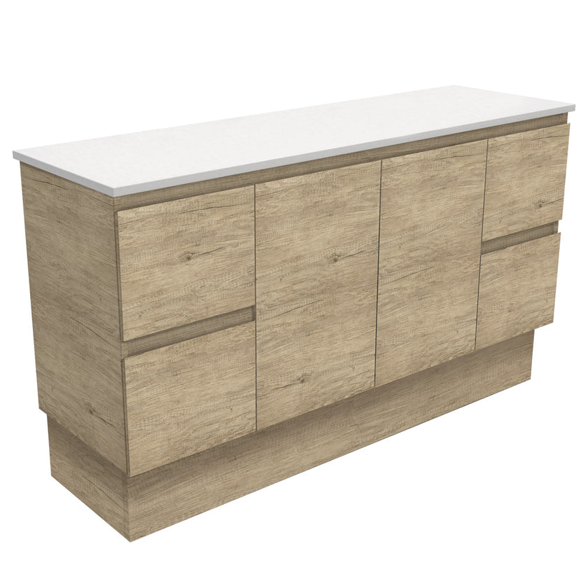 Edge Scandi Oak Floor Standing Cabinet