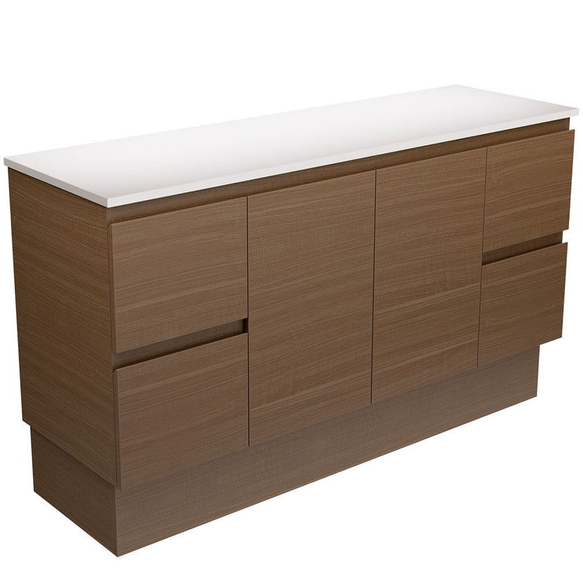 Edge Walnut Floor Standing Cabinet