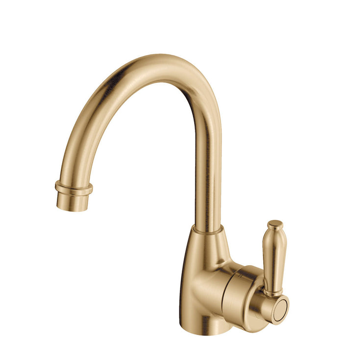 Eleanor Gooseneck Basin Mixer