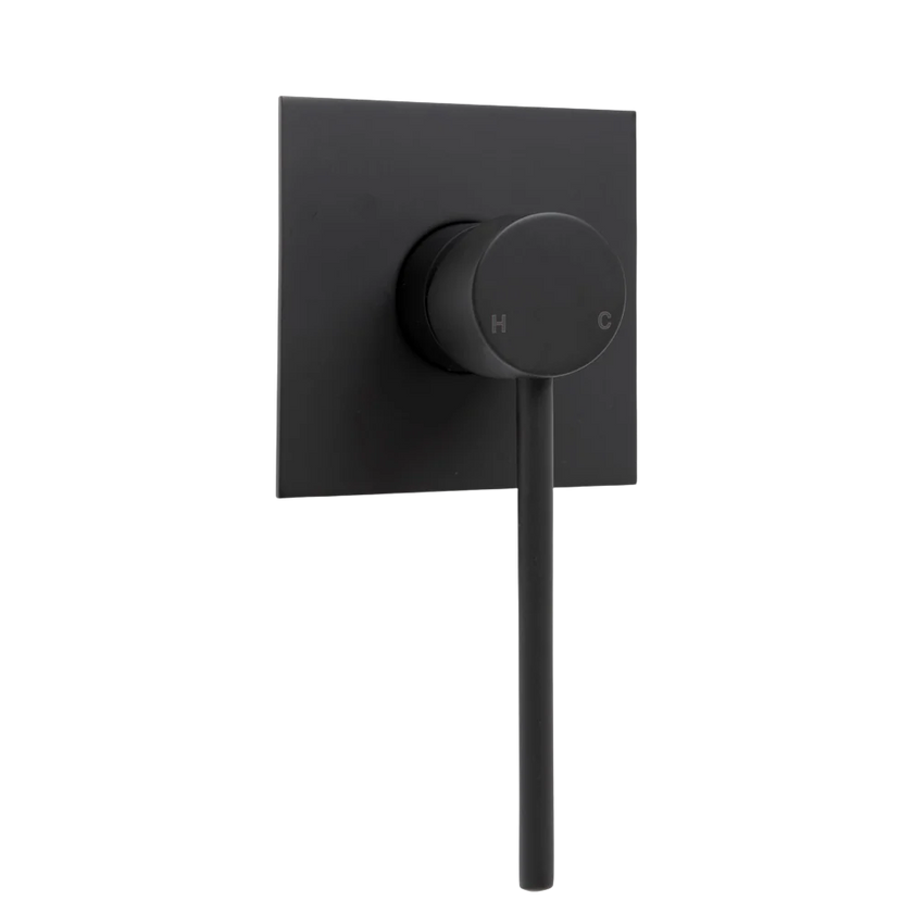 Hustle Care Wall Mixer, Square Plate
