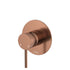 Kaya Wall Mixer Large Round Plate