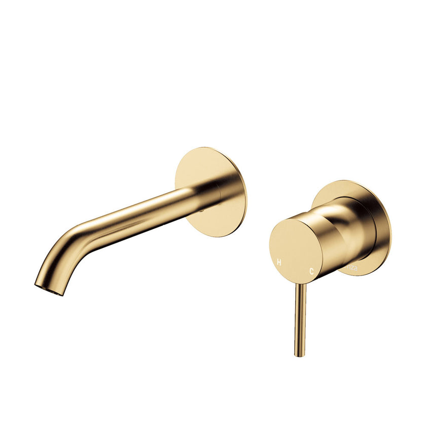 Kaya Basin Bath Wall Mixer Set