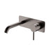Rectangle Kaya Basin Bath Wall Mixer Set