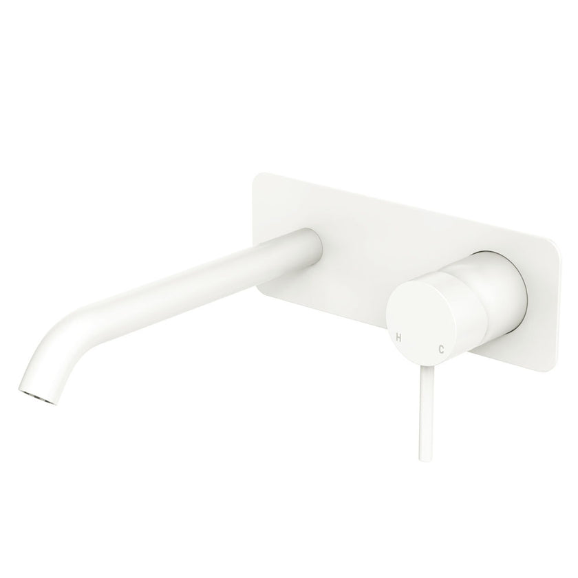 Rectangle Kaya Basin Bath Wall Mixer Set