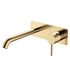 Rectangle Kaya Basin Bath Wall Mixer Set