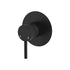 Axle Wall Mixer, Large Round Plate