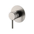 Axle Wall Mixer, Large Round Plate