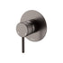 Axle Wall Mixer, Large Round Plate