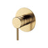 Axle Wall Mixer, Large Round Plate