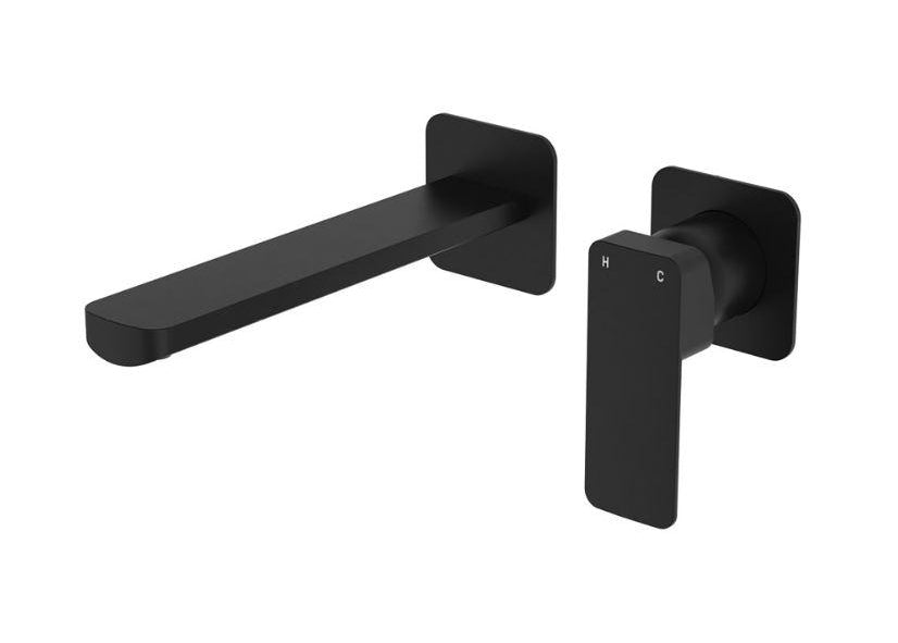 Tono Basin/Bath Wall Mixer Set