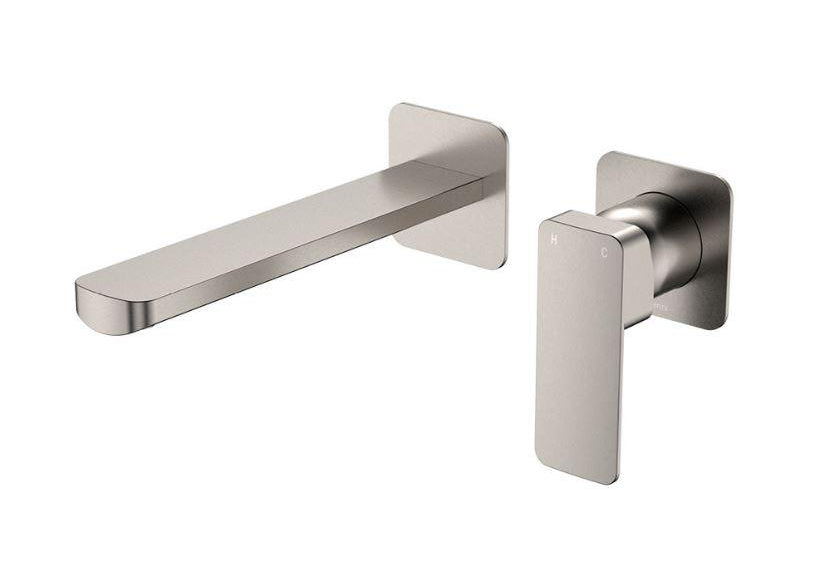 Tono Basin/Bath Wall Mixer Set