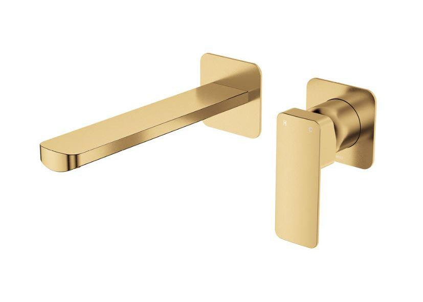 Tono Basin/Bath Wall Mixer Set