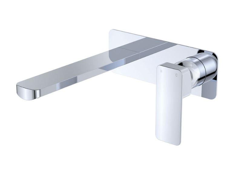 Tono Basin/Bath Wall Mixer Set