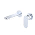 Empire Slim Basin/Bath Wall Mixer Set, Round Plates