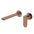 Empire Slim Basin/Bath Wall Mixer Set, Round Plates