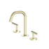 Mecca Lever Basin Set Edge Spout