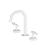 Mecca Lever Basin Set Edge Spout