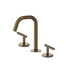 Mecca Lever Basin Set Edge Spout