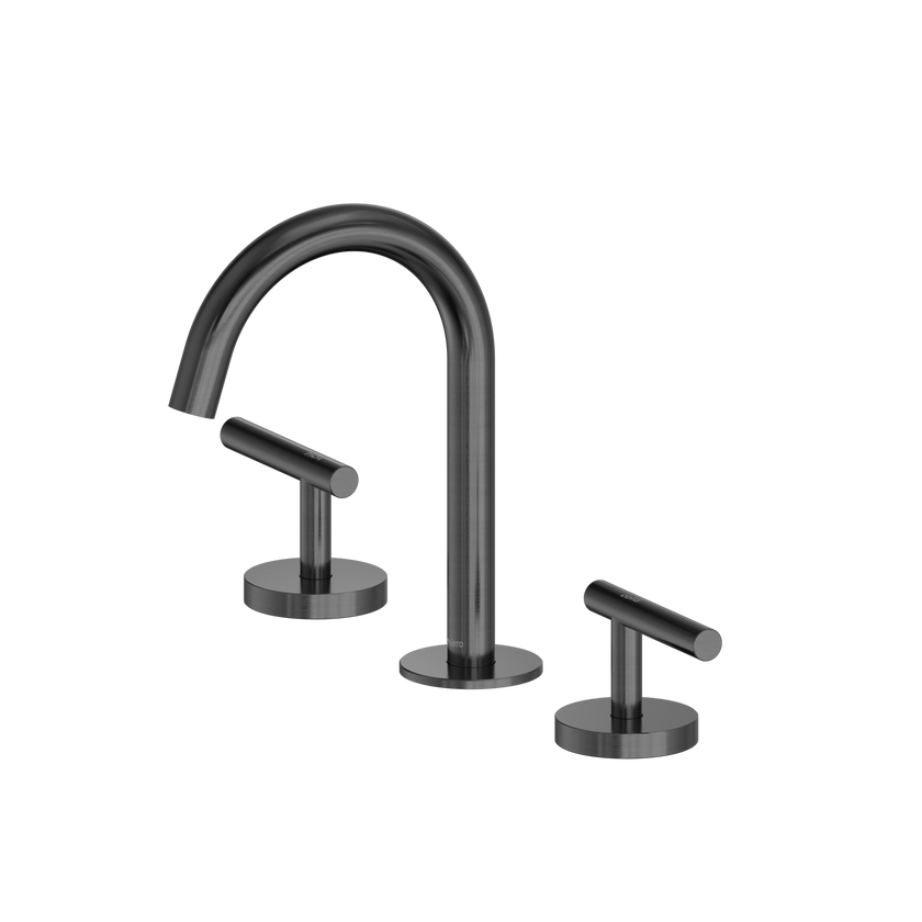 Mecca Lever Basin Set Arc Spout