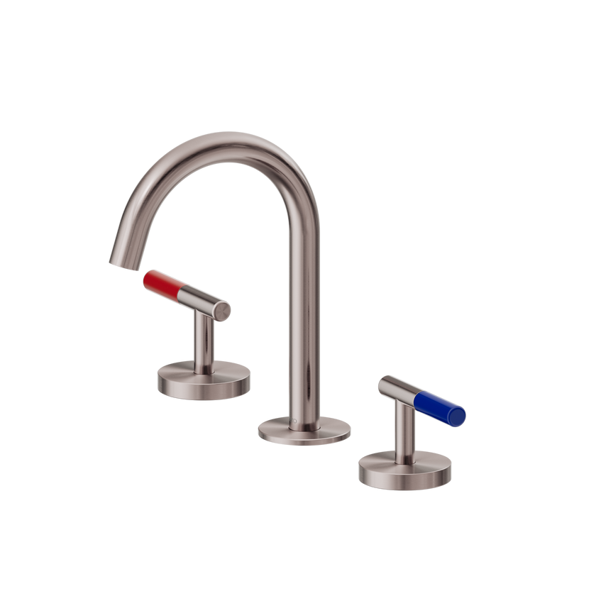 Mecca Care Lever Basin Set Arc Spout