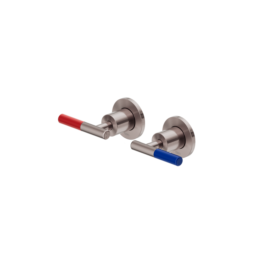 Mecca Care Lever Wall Top Assemblies - Shallow Fit