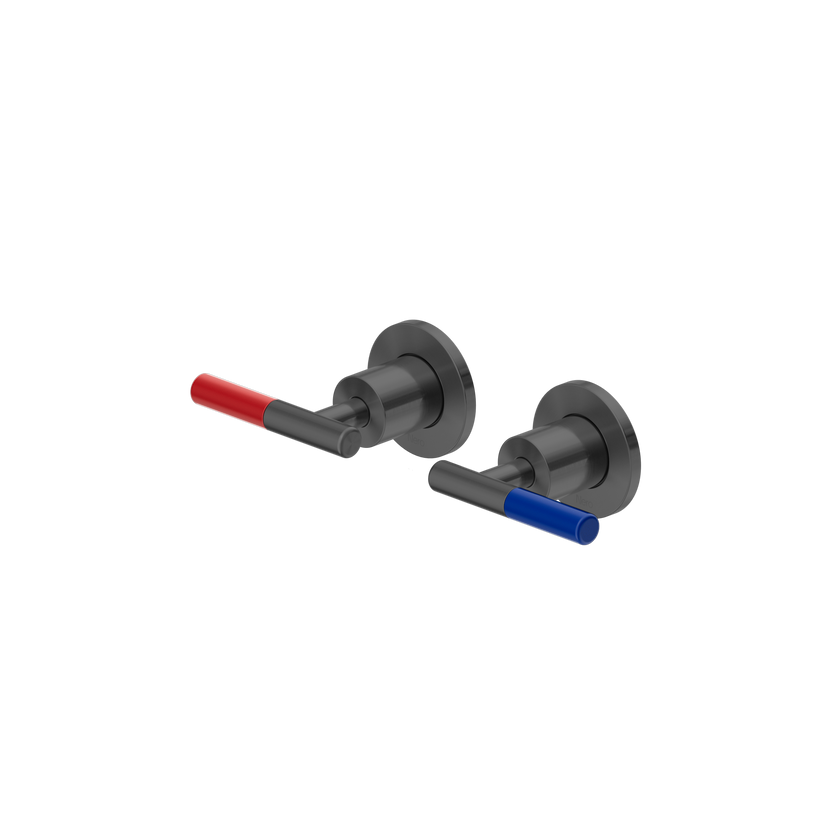 Mecca Care Lever Wall Top Assemblies - Shallow Fit