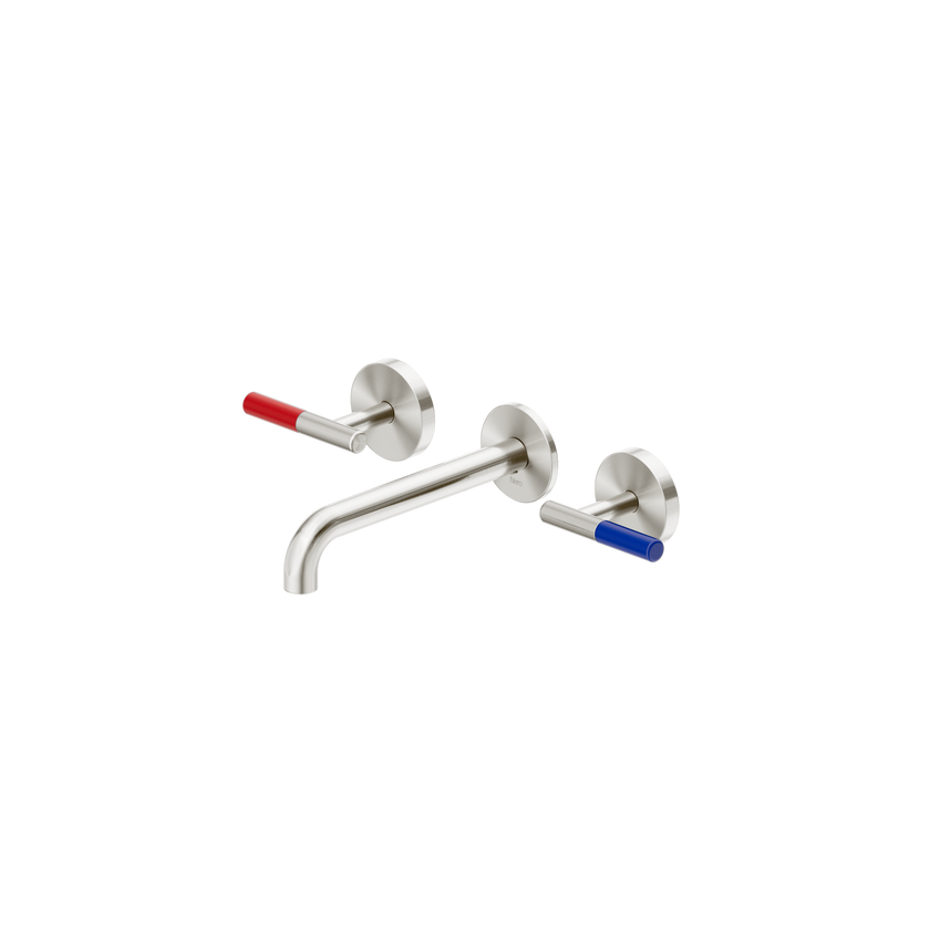 Mecca Care Lever Wall Basin/Bath Set 185mm Spout