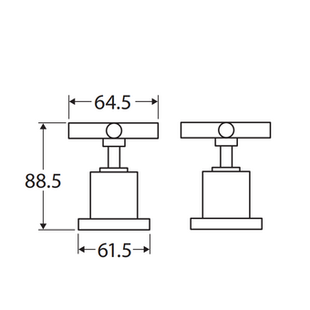 Michelle Wall Top Assemblies Taps Only