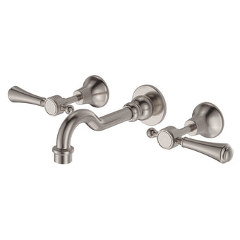 Lillian Lever Wall Basin Bath Set