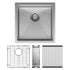 Hana Single Kitchen Sink 32L Kit