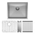 Hana Single Kitchen Sink 40L Kit