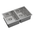 Hana Double Kitchen Sink 27L/27L Kit