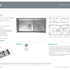 Hana Double Kitchen Sink 40L/27L Kit