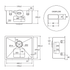 Hana Single Laundry Sink 39L