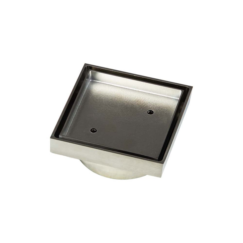 Brass Tile Grate Square 100mm