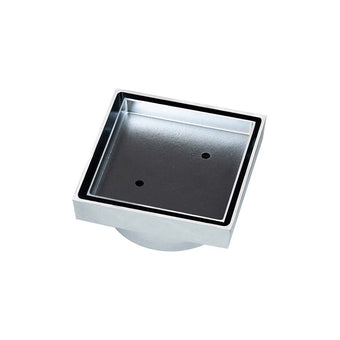 Brass Tile Grate Square 100mm