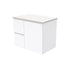 Fingerpull Wall Hung Gloss White Cabinet
