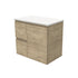 Edge Scandi Oak Wall Hung Cabinet
