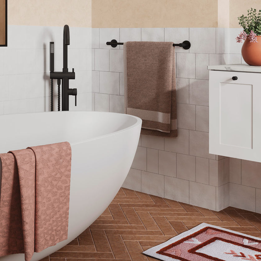 Kaya Single Towel Rail